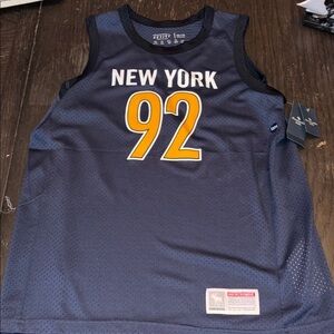 Abercrombie & Fitch new Active Navy Mesh Top